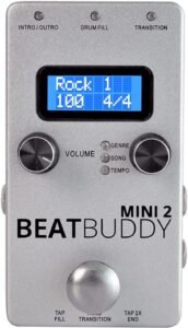 BeatBuddy MINI 2: Hands Free Drum Machine Guitar Effect Pedal