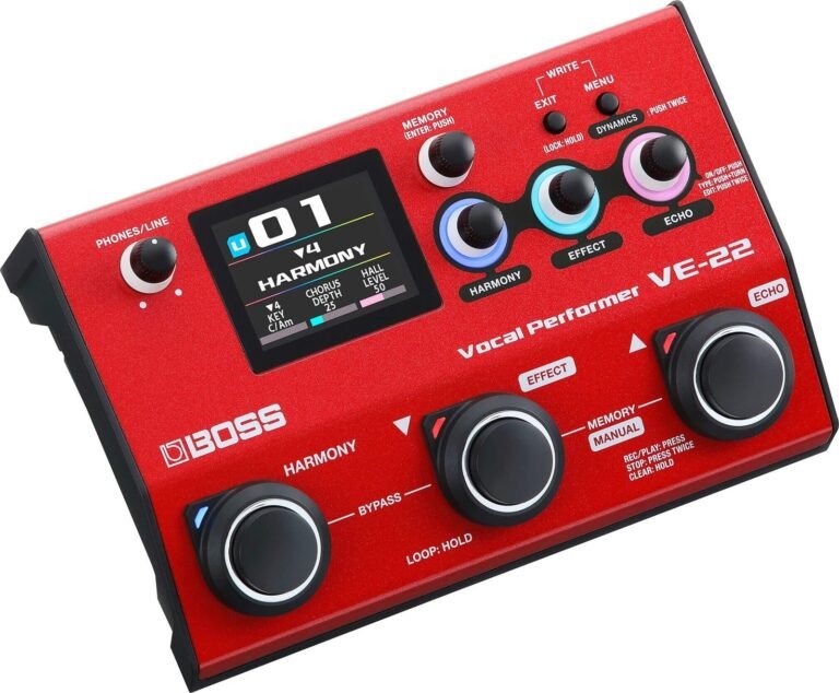 Boss VE-22 Vocal Performer Peda