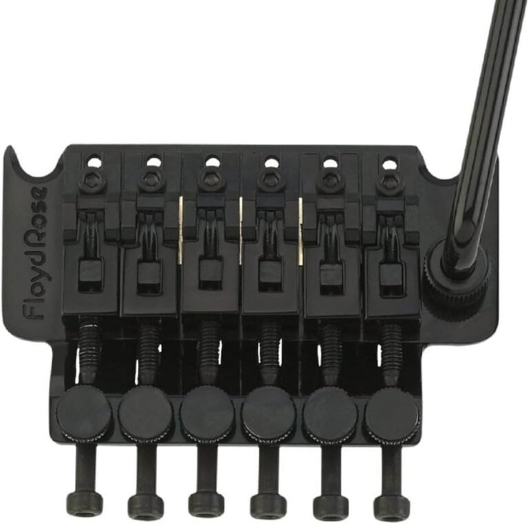 Floyd Rose Original Electric Guitar Tremolo System Kit | Color: Black | Contains All Hardware Parts Needed to Install Bridge, Springs & Claw, Mounting Studs, Arm | Legendary Double-Locking Whammy Bar