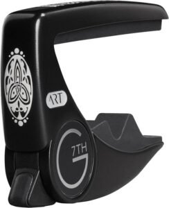 G7th Special Editions 6 String Guitar Capo, Black, 63g/2.2oz. Low profile and non-intrusive