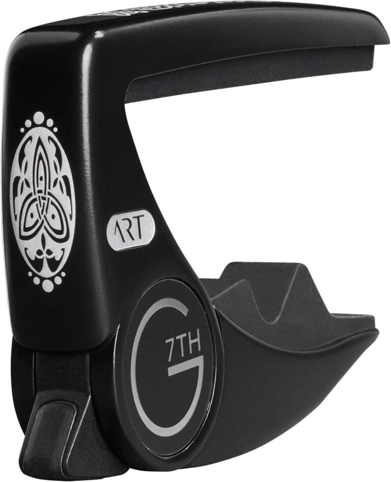 G7th Special Editions 6 String Guitar Capo, Black, 63g/2.2oz. Low profile and non-intrusive