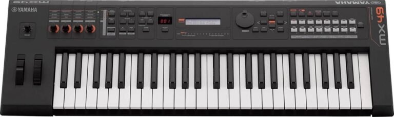 Yamaha MX Series 49-Key Music Production Synthesizer for Studio, Stage and Home, Motif Sound Engine, Lightweight Keyboard