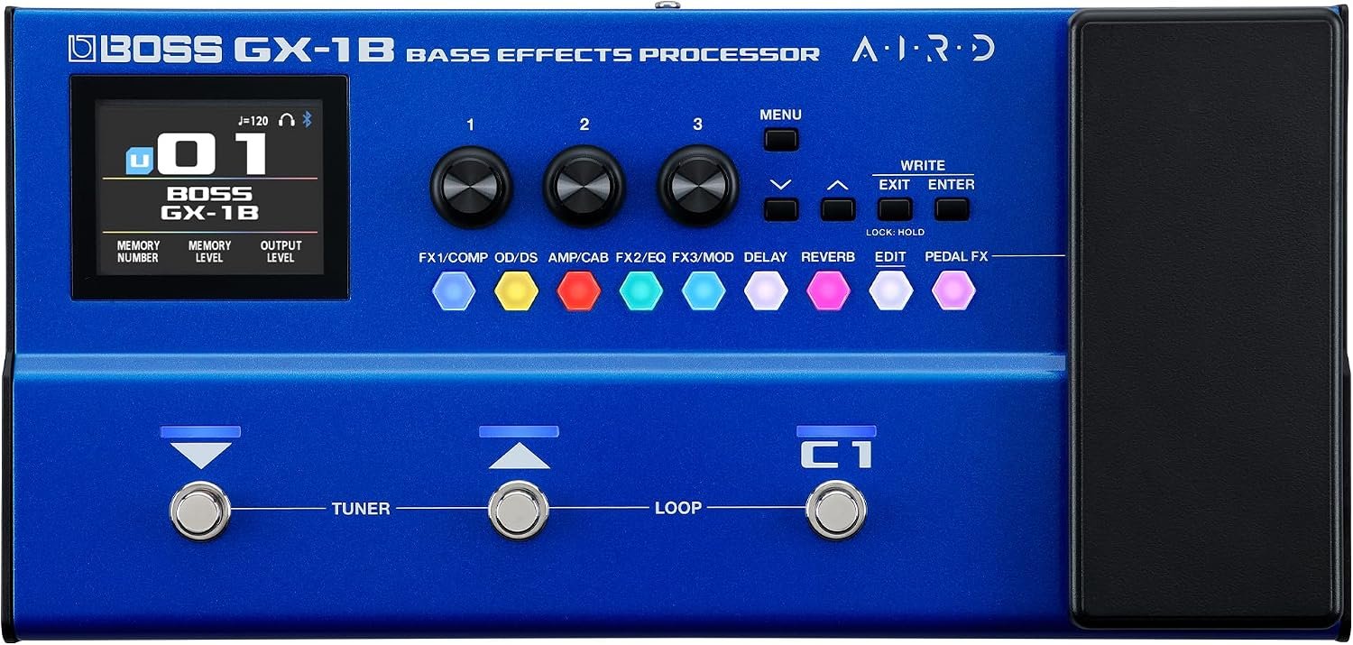 BOSS GX-1B bass effects processor