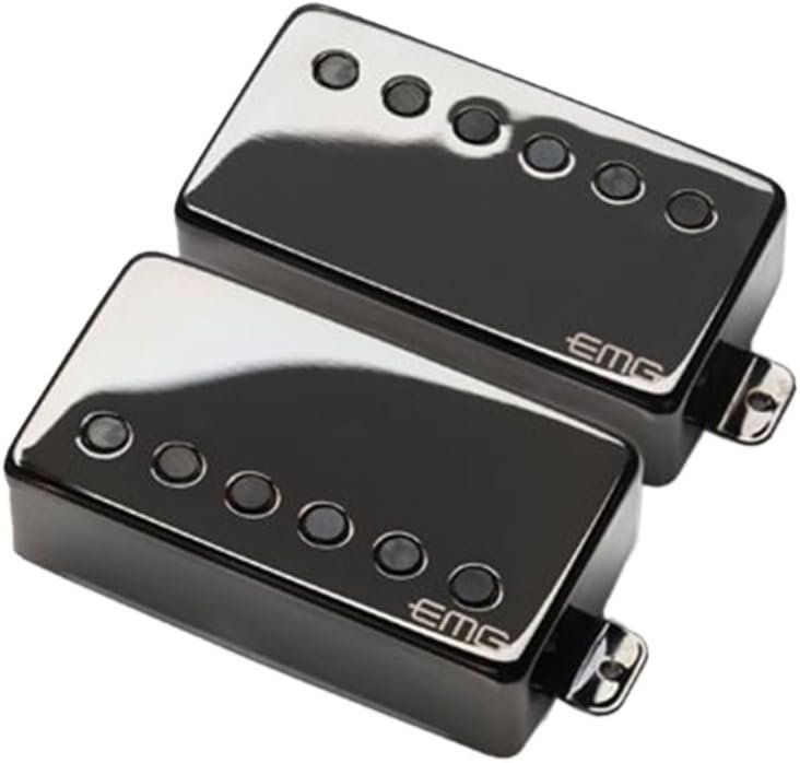 EMG James Hetfield Signature Pickup Set in black chrome