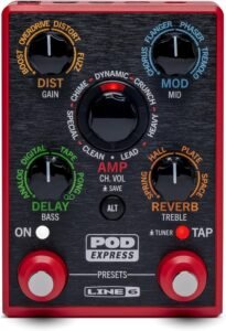 Line 6 POD Express Guitar multi-effects pedal