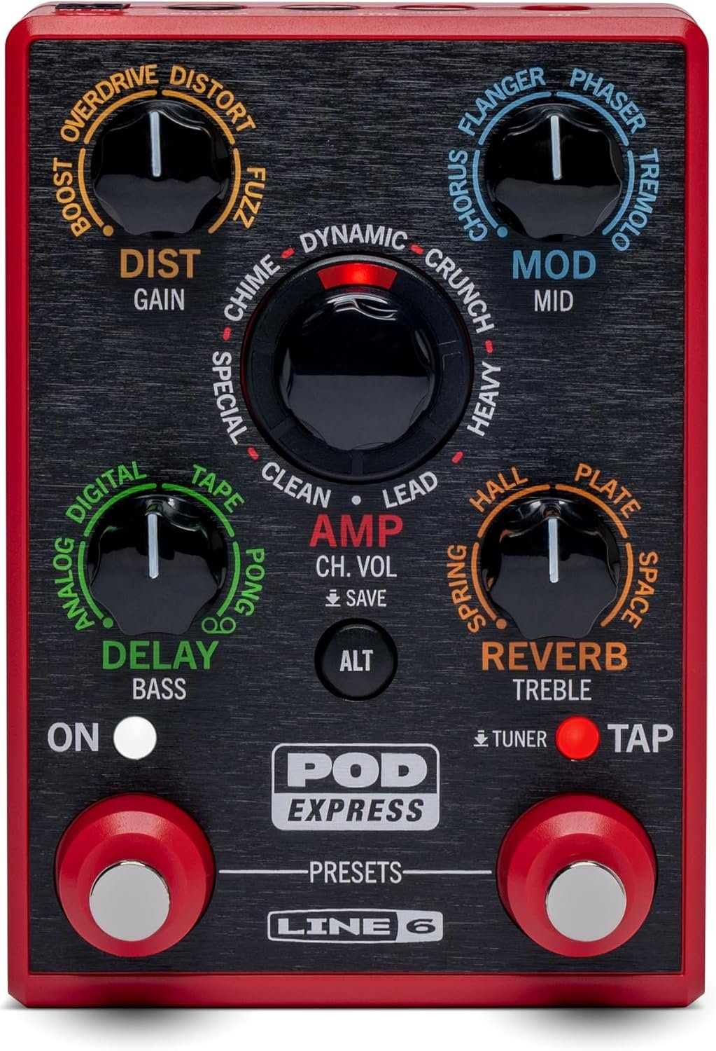 Line 6 POD Express Guitar multi-effects pedal