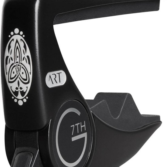 G7th Special Editions 6 String Guitar Capo, Black, 63g/2.2oz. Low profile and non-intrusive