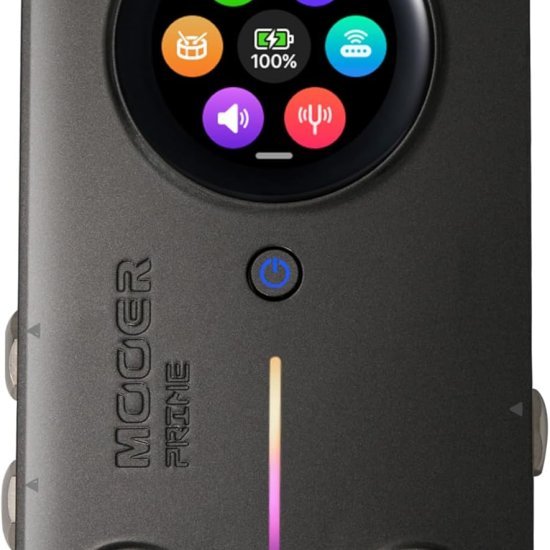 MOOER Prime M2 Multi Effects Processor Headphone Amp, Stereo Bass Guitar Pedals with 194 Effect Models Loading MNRS and Third-party IR Sample Files Touch Screen for Performance Practice